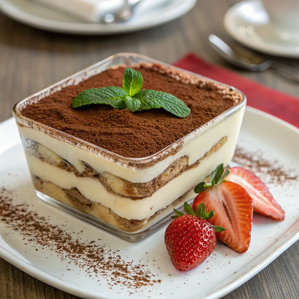 Traditional Tiramisu at DRELVIONIS
